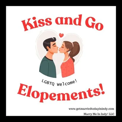 The no-ceremony, sign and go wedding.  Marry Me In Indy! LLC.  Indianapolis Wedding Officiant Services. 